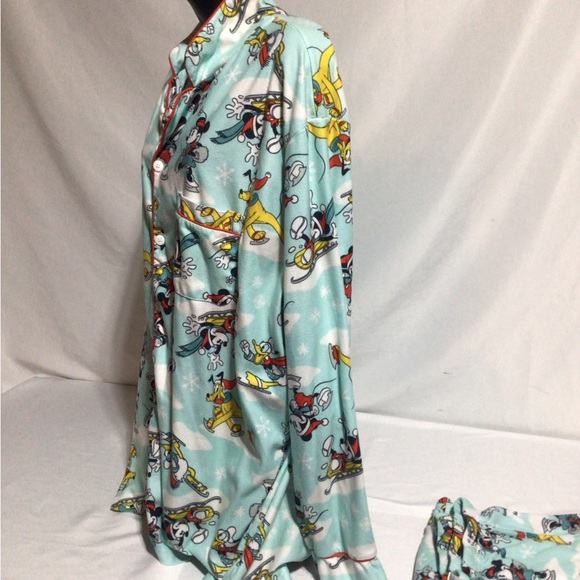 Disney 100 Pajama Top - Red, Yellow, Blue, White - Picture 4 of 9